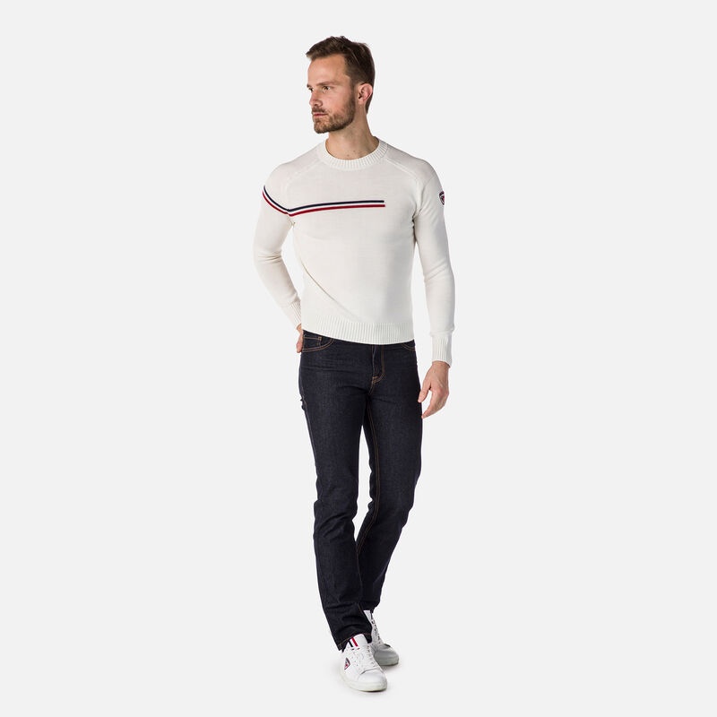 Rossignol Odysseus Round-neck Genser Hvite | VEJCHY520