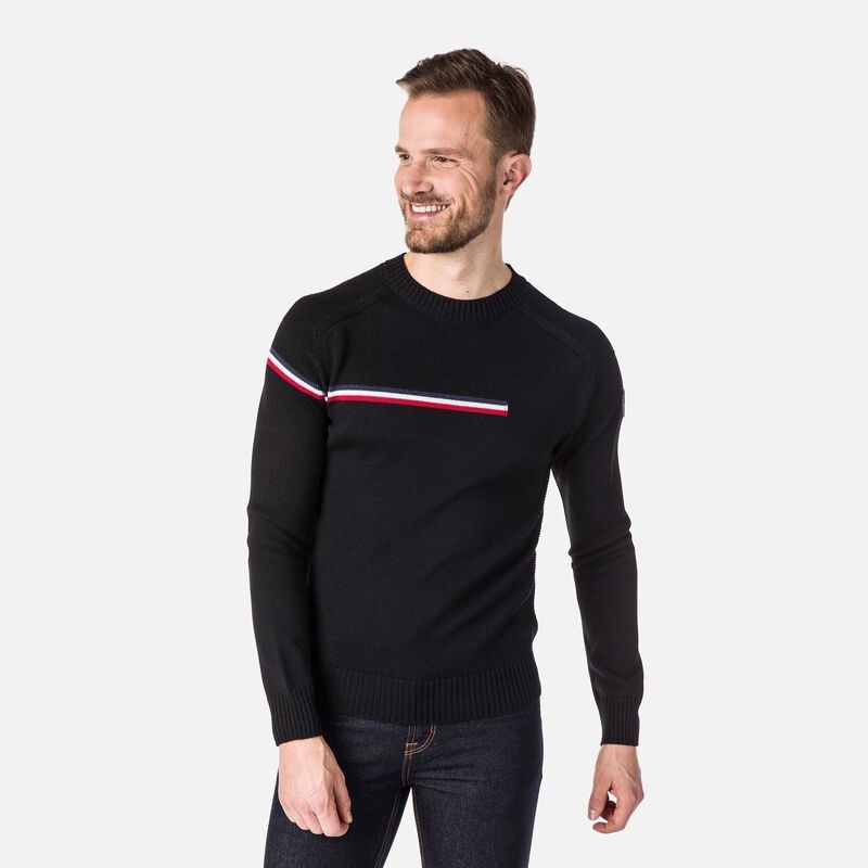 Rossignol Odysseus Round-neck Genser Svarte | OCXNQD912