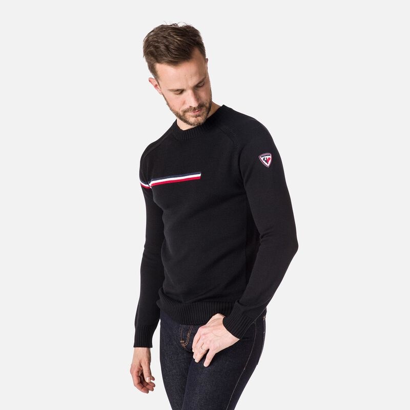 Rossignol Odysseus Round-neck Genser Svarte | OCXNQD912