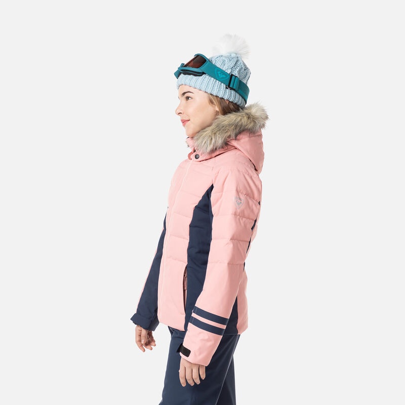 Rossignol Polydown Ski Jacket Cooperpink | JYKXWL803