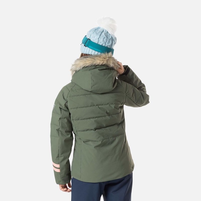 Rossignol Polydown Ski Jacket Ebonygreen | GBTENF540