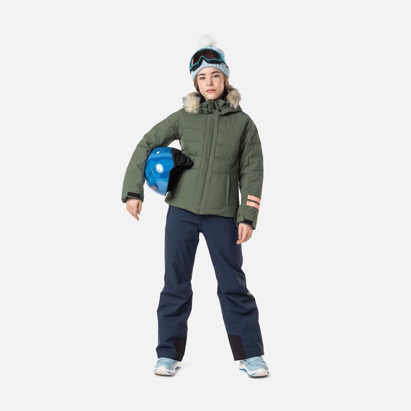 Rossignol Polydown Ski Jacket Ebonygreen | GBTENF540