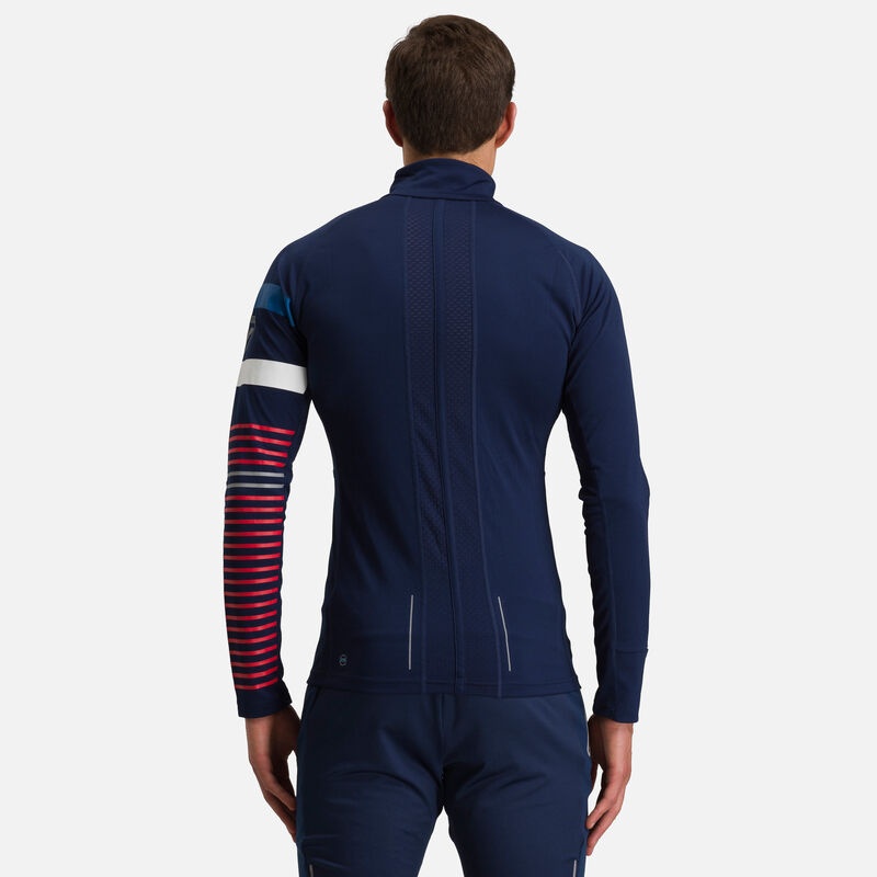 Rossignol Poursuite Half-zip Baselayer Top Darknavy 715 | RXFCMB470