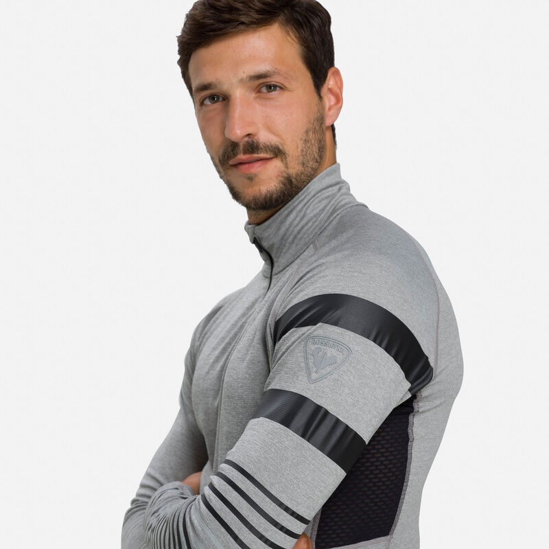 Rossignol Poursuite Half-zip Baselayer Top Heathergrey 280 | SQPOLI258