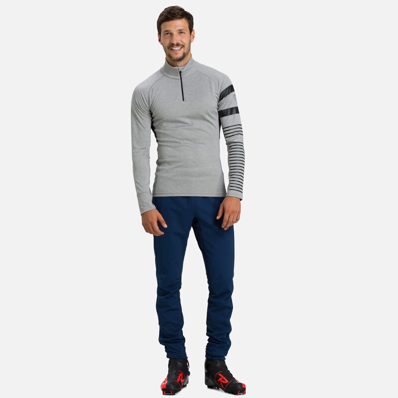 Rossignol Poursuite Half-zip Baselayer Top Heathergrey 280 | SQPOLI258