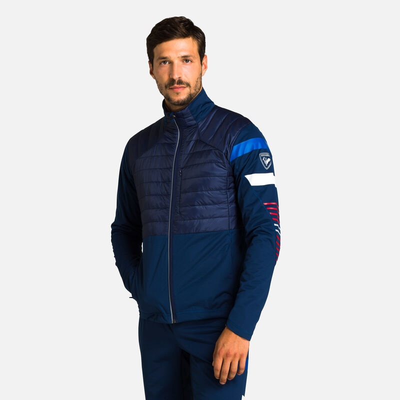 Rossignol Poursuite Warm Nordic Ski Jacket Mørke Marineblå | THIURG780