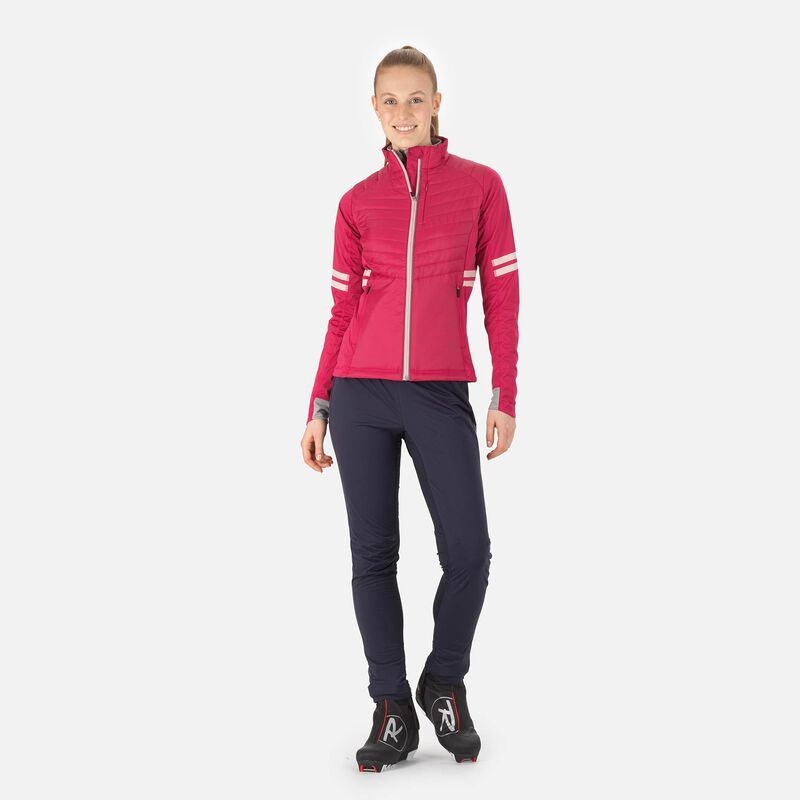 Rossignol Poursuite Warm Nordic Ski Jacket 311 Cherry | UEGPBQ195