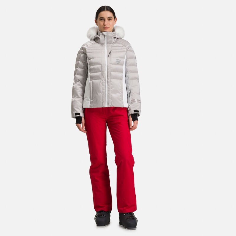 Rossignol Rapide Metallic Ski Jacket Sølv | UKXYEO389