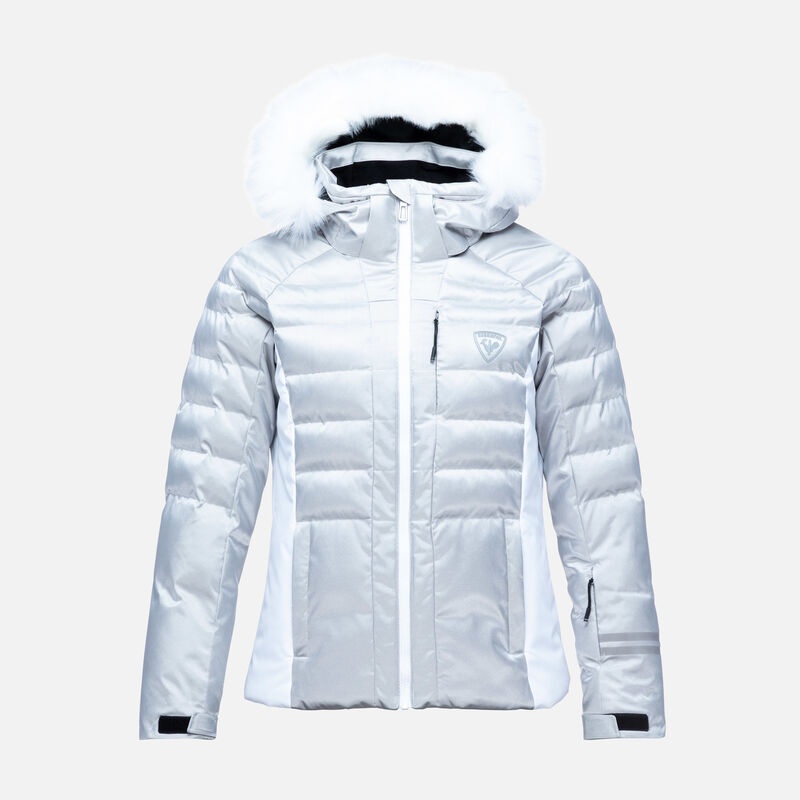 Rossignol Rapide Metallic Ski Jacket Sølv | UKXYEO389