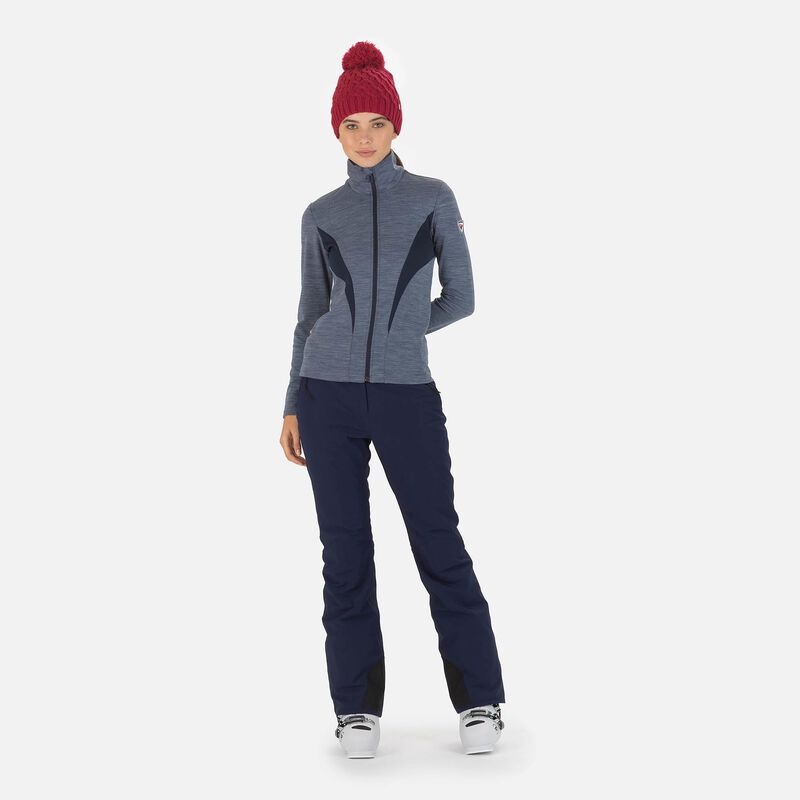 Rossignol React Merino Full-zip Mellomlag Darknavy 715 | GXMOZC850