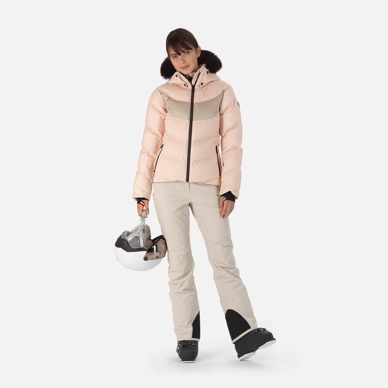 Rossignol Signature Down Ski Jacket Rosa | LPVXDM314