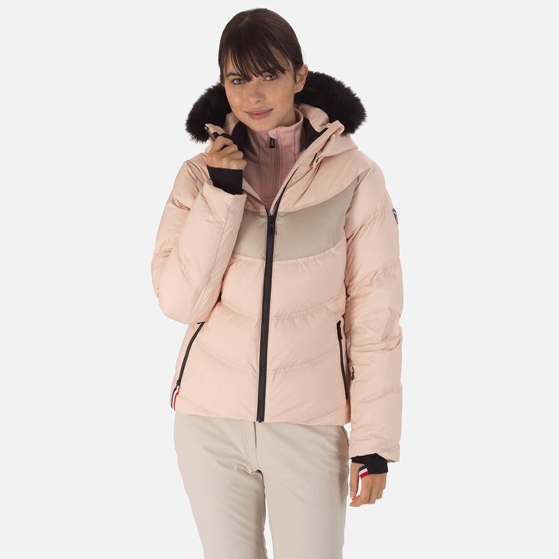 Rossignol Signature Down Ski Jacket Rosa | LPVXDM314