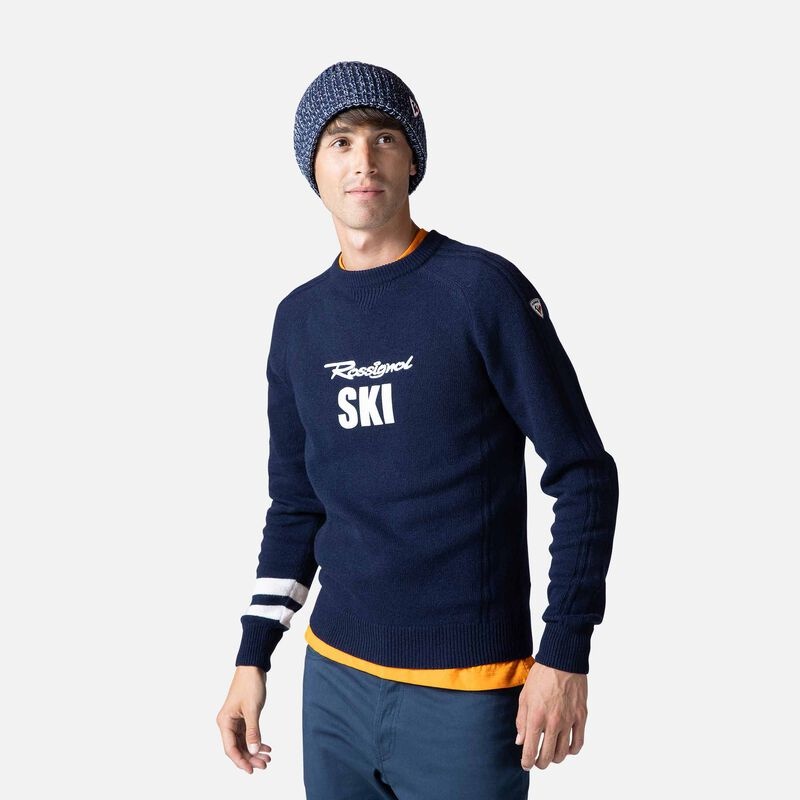 Rossignol Signature Knit Genser Darknavy 715 | ZRSIKL583