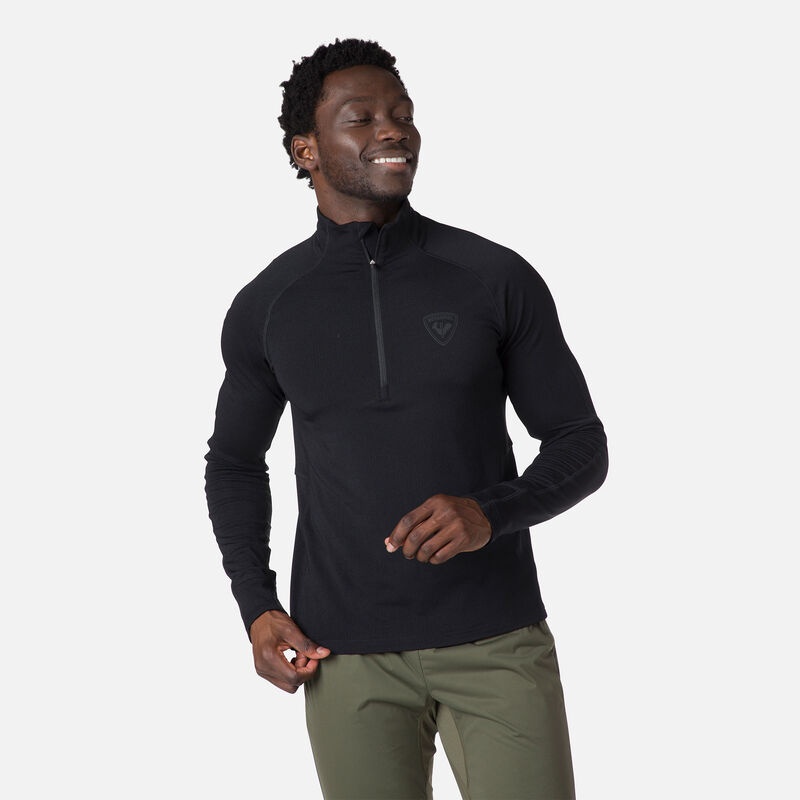 Rossignol Skpr Half-zip Mellomlag Svarte | AVEPYU982