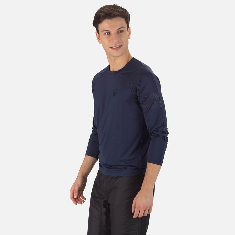 Rossignol Skpr Long Sleeve Tee Mørke Marineblå | DSUBOH278