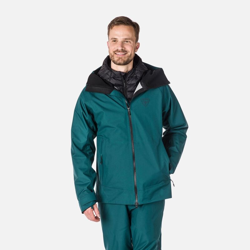 Rossignol Skpr Three-layer Jacket Deepteal 72c | NRZTWH709