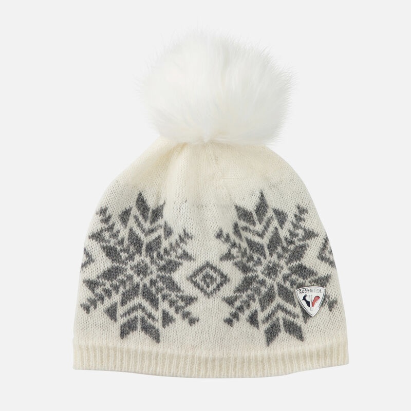 Rossignol Snowflake Beanie Hvite | NDVOCI786