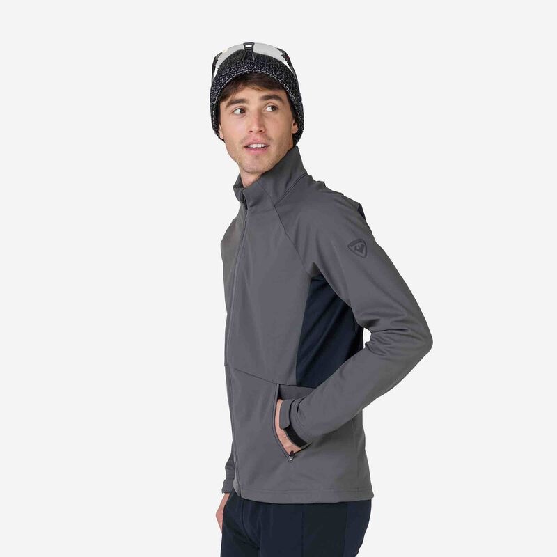 Rossignol Soft Shell Jacket Onyxgrey | GCNRTY916