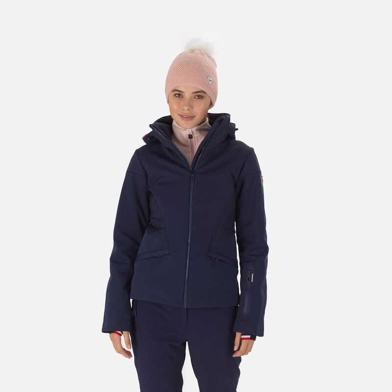 Rossignol Softshell Flate Ski Jacket Mørke Marineblå | VQJFUB182