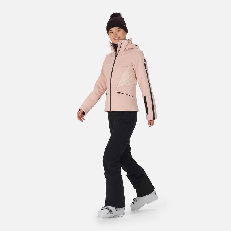 Rossignol Softshell Flate Ski Jacket Rosa | GNVSTO873