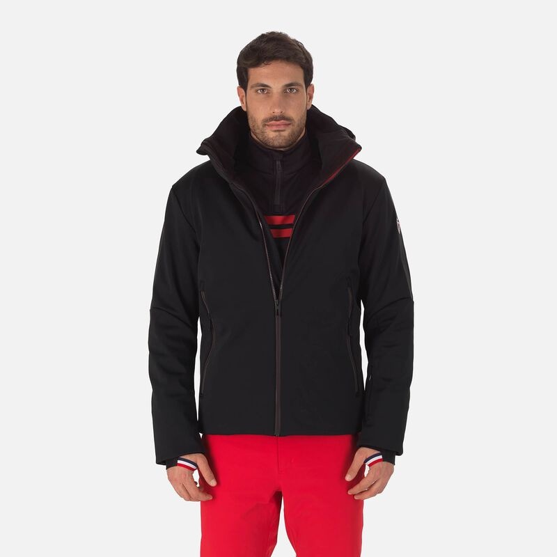 Rossignol Softshell Flate Ski Jacket Svarte | LSCMDZ183