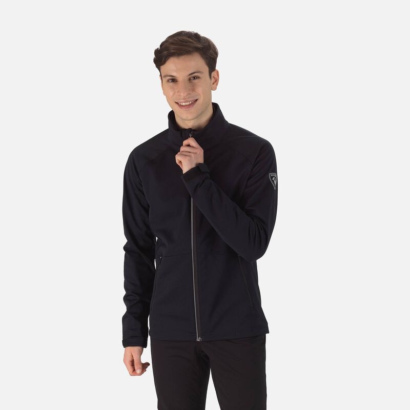 Rossignol Softshell Jacket Carbonblack 927 | OUAZKS098