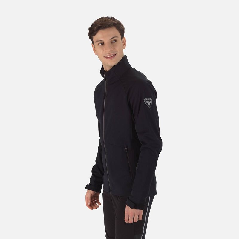 Rossignol Softshell Jacket Carbonblack 927 | OUAZKS098