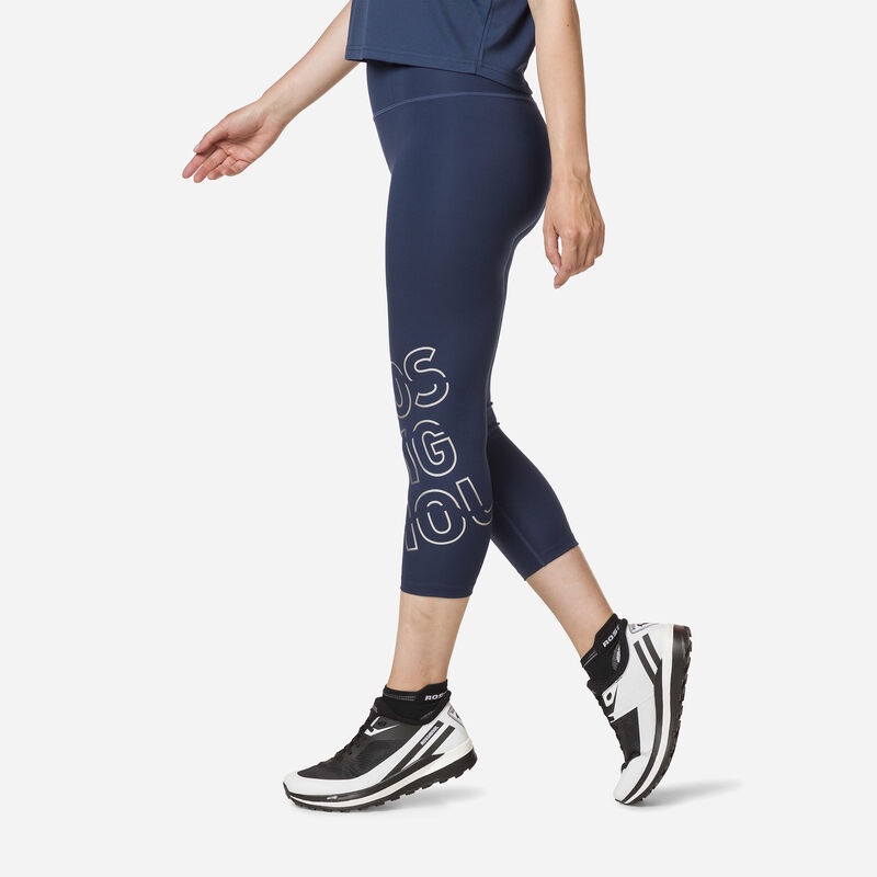 Rossignol Stretch 3/4 Jogge Tights Mørke Marineblå | QYNHBK587