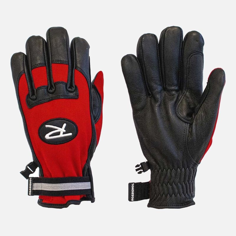 Rossignol Throwback Glove Black/Red | NKVHLO926