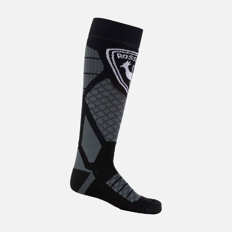 Rossignol Ull And Silk Ski Socks Svarte | AJWTEQ638