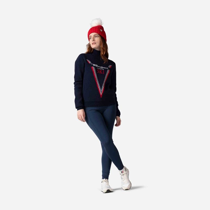 Rossignol Victoire Turtleneck Knit Genser Darknavy 715 | DZQWRC732