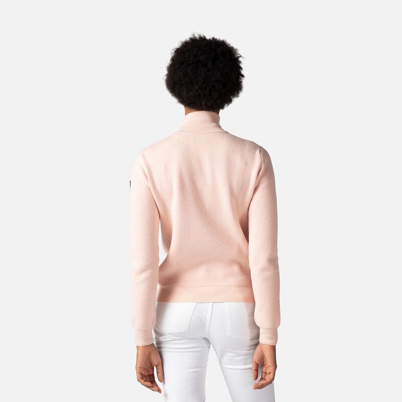 Rossignol Victoire Turtleneck Knit Genser Powderpink 337 | QBLPYW134